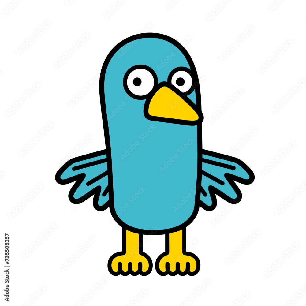 bird cartoon isolated bird cartoon isolated