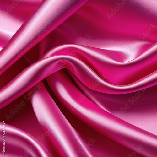 pink satin fabric background
