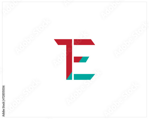 Free Download Creative TE Latter Logo Design - GFXLoad