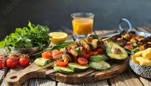 healthy barbeque food