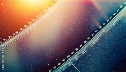 abstract film texture background with grain dust and light leak