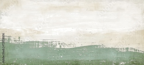 Abstract japandi design painting background art illustration - Mint green white beige texture, minimalist japanese scandinavian style photo