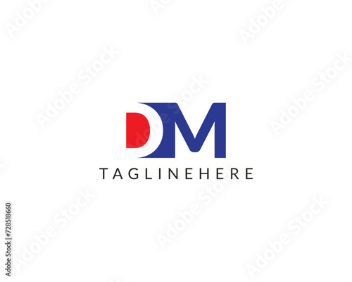 Creative DM Latter Logo Design