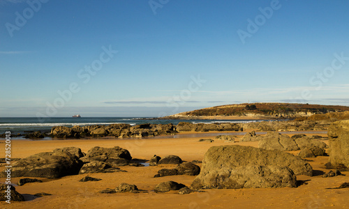 Foto Cantabria, Bay of Santander, sandy beach playa de los Tranquilos
