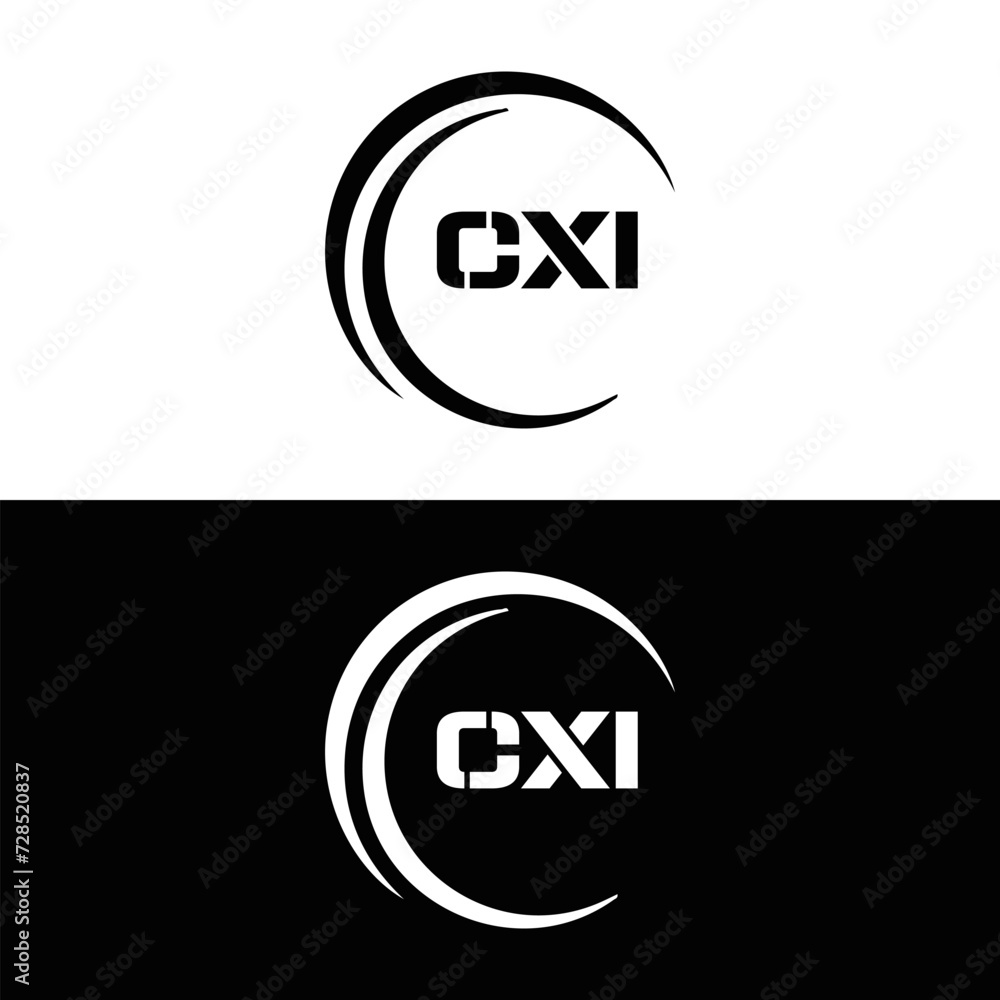 CXI logo. CXI set , C X I design. White CXI letter. CXI, C X I letter logo design. Initial letter CXI letter logo set, linked circle uppercase monogram logo. C X I letter logo vector design. CXI logo. CXI set , C X I design. White CXI letter. CXI, C X I letter logo design. Initial letter CXI letter logo set, linked circle uppercase monogram logo. C X I letter logo vector design.