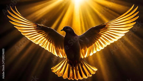 Dove as holy spirit symbol