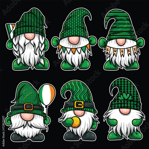 Gnome saint patrick's day vector illustration for your company or brand