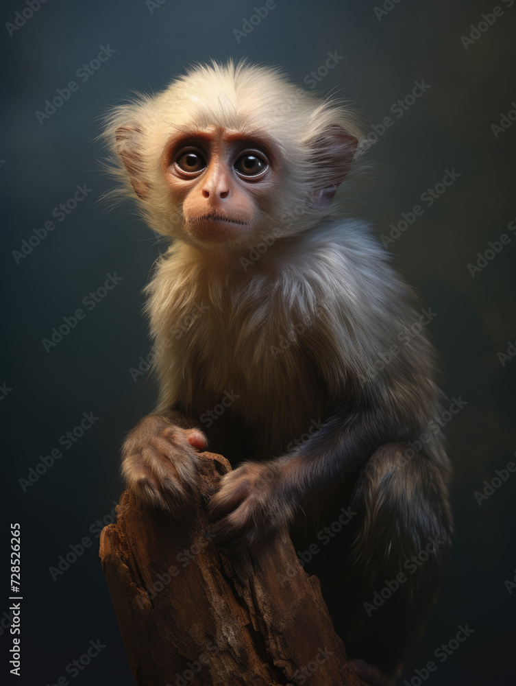 Little monkey. Digital art. Little monkey. Digital art.