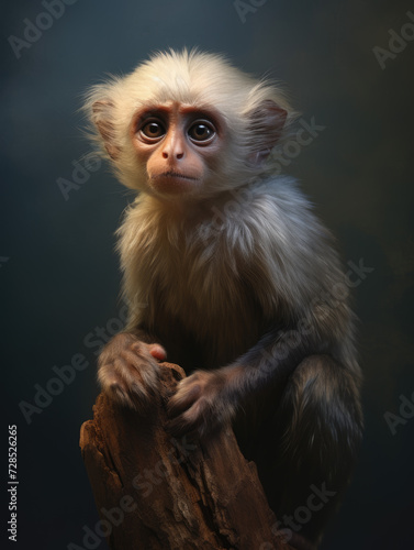 Little monkey. Digital art.