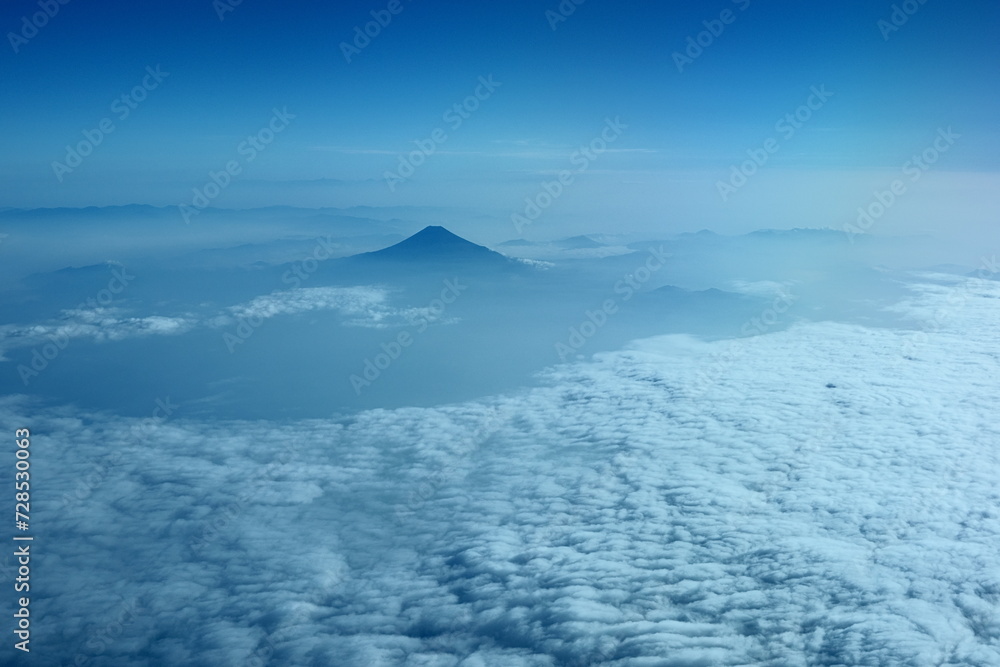 Mt. Fuji in the cloud sea