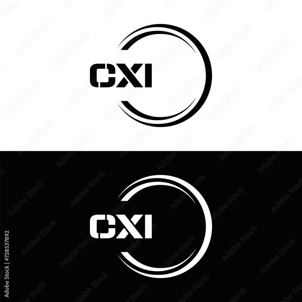 CXI logo. CXI set , C X I design. White CXI letter. CXI, C X I letter logo design. Initial letter CXI letter logo set, linked circle uppercase monogram logo. C X I letter logo vector design. CXI logo. CXI set , C X I design. White CXI letter. CXI, C X I letter logo design. Initial letter CXI letter logo set, linked circle uppercase monogram logo. C X I letter logo vector design.