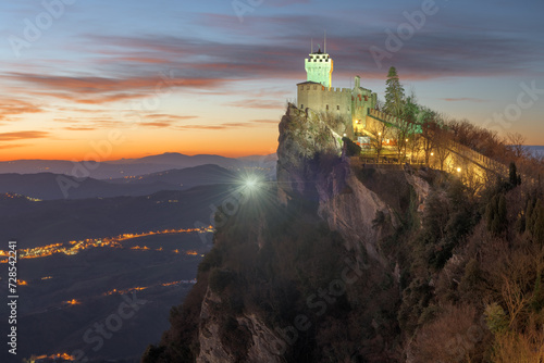 The Republic of San Marino with the Second Tower