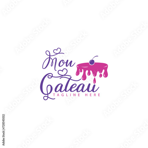gateau logo for bakery business