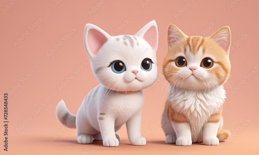 Two Cute Baby Cat Two Cute Baby Cat