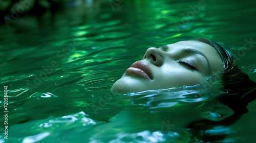 Submerged Serenity in Emerald Waters © Raad