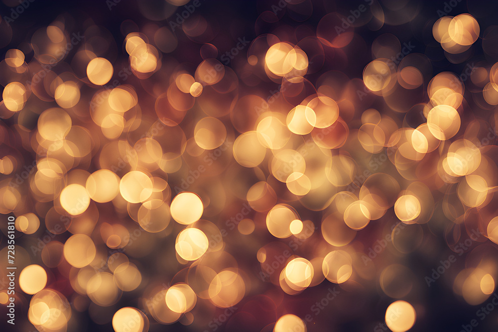 Fototapeta premium Bokeh effect background. Fantasy wallpaper.