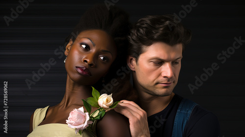 Diversity and Racial Unity of the Radiance of True Connection in the Extraordinary Couple photo