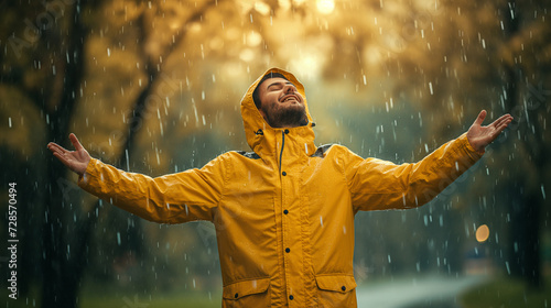 Drenched in Sunshine: Vibrant Raindance