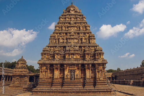 Airavatesvara Temple Gopuram, Kumabakonam, Thanjavur, Tamil Nadu