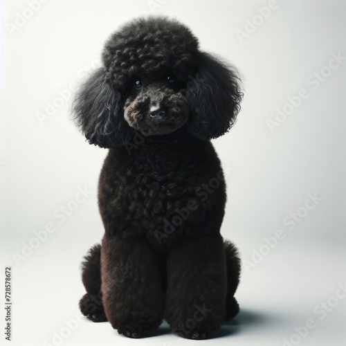 black poodle puppy
