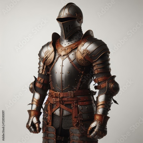 medieval knight in armour 