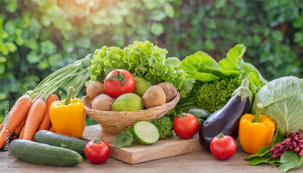 vegetables and fruits fresh organic vegetables on table healthy vegetarian food vegetables and fruits fresh organic vegetables on table healthy vegetarian food