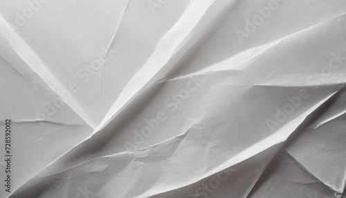 white paper texture background overlay effect on transparent crumpled translucent white paper abstract shape background with space for text