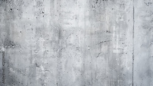 Light Gray Concrete Wall Texture. Useful for Wallpaper or Background. photo