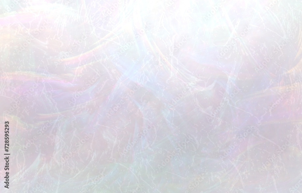 Fototapeta premium Mother of pearl pastel texture closeup. Light iridescent gemstone background.