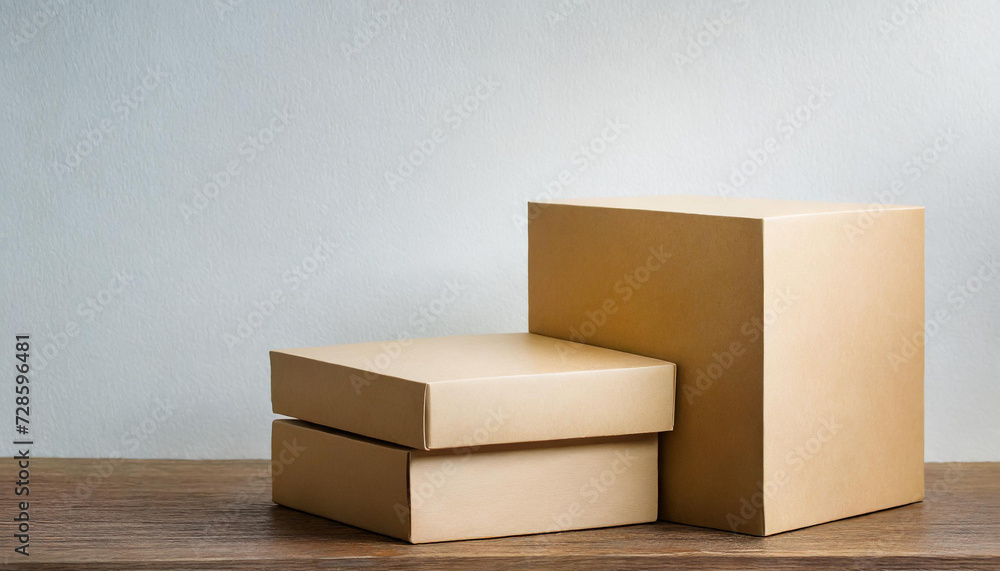 empty podium or pedestal display on white background with box stand concept blank product shelf standing backdrop empty podium or pedestal display on white background with box stand concept blank product shelf standing backdrop