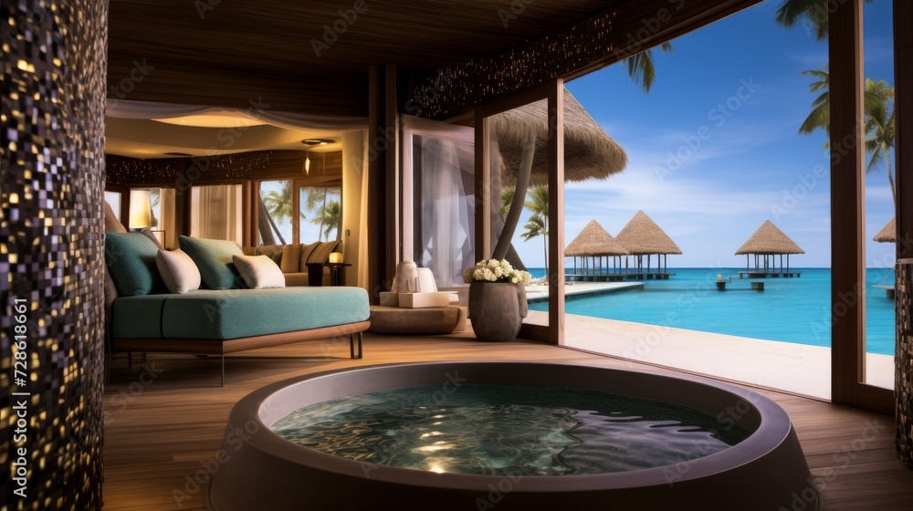  tropical paradise Maldives, resort Hotel