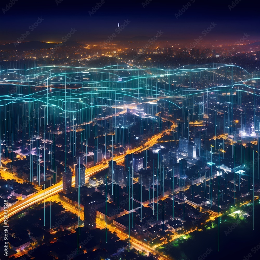Futuristic Smart City Network