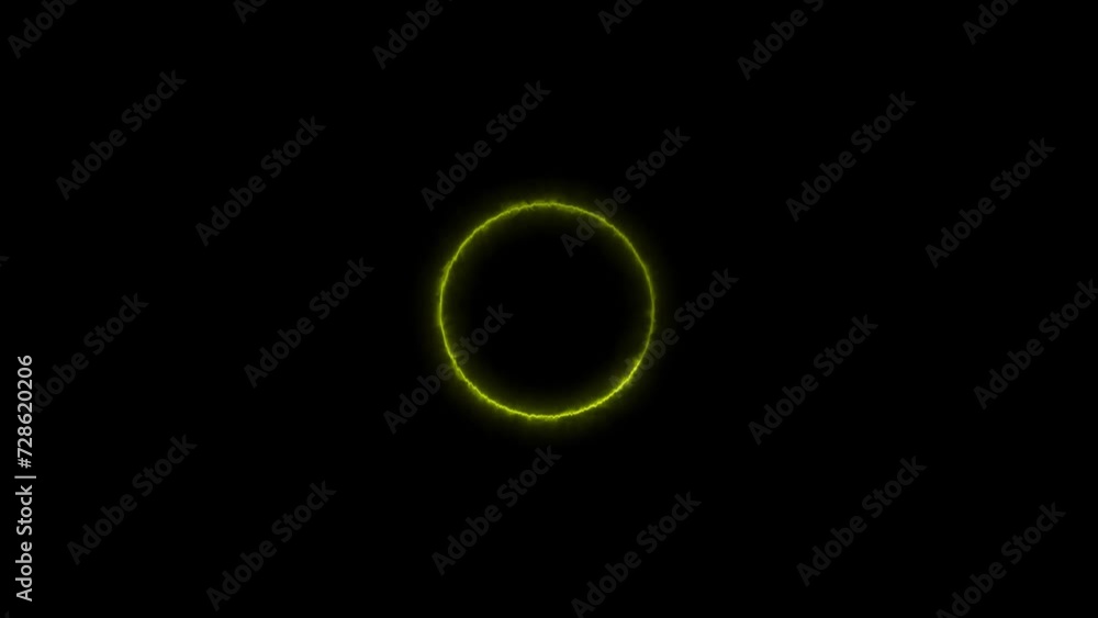 loading neon circle animation loading neon circle animation