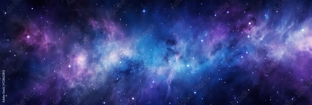 Obraz premium A Cosmic Dance Of Abstract Stars, Background Image, Background For Banner, HD