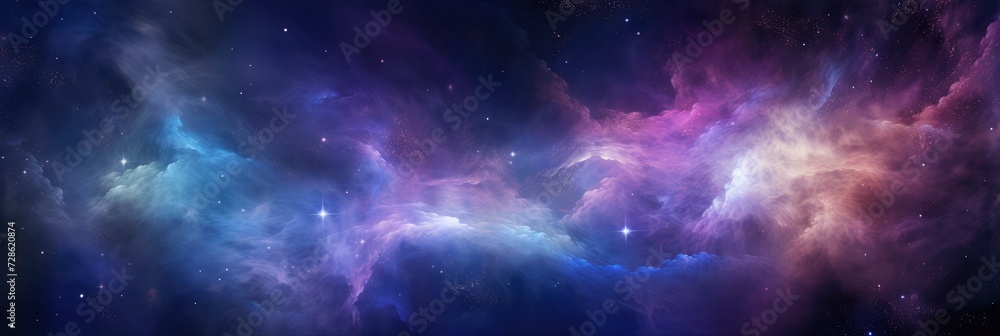 A Cosmic Journey With Abstract Stars, Background Image, Background For Banner, HD