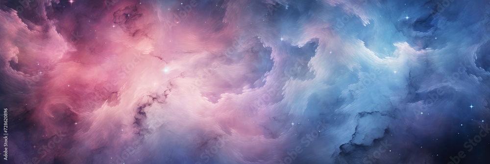 A Cosmic Nebula Pattern With Swirling, Background Image, Background For Banner, HD