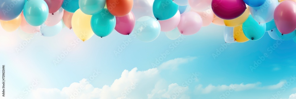 A Festive Balloon Festival Gradient, Background Image, Background For Banner, HD A Festive Balloon Festival Gradient, Background Image, Background For Banner, HD