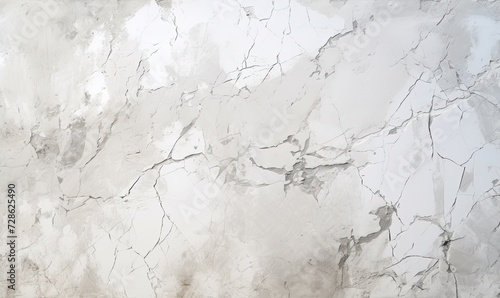 Cracked Elegance: A Timeless, Weathered, and Majestic Wall of White Marble