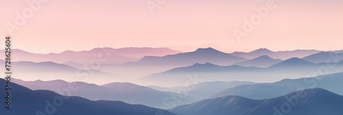 A Serene Abstract Mountain Landscape, Background Image, Background For Banner, HD