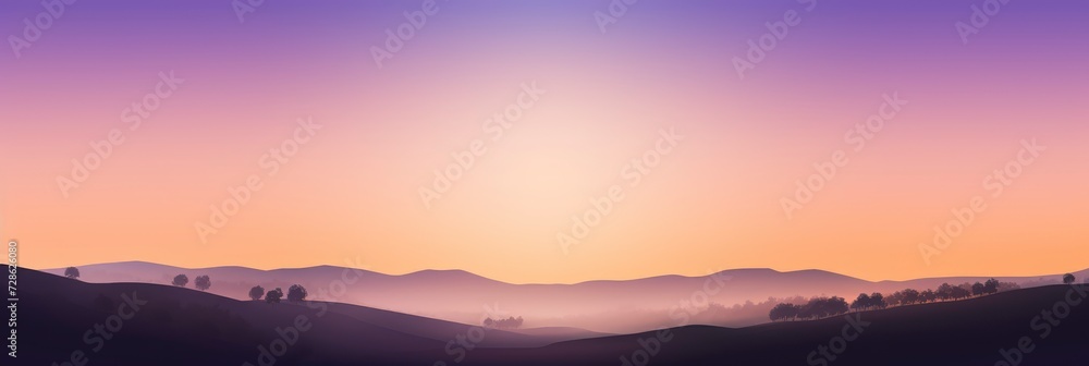 A Serene Hilltop Sunrise Gradient Background, Background Image, Background For Banner, HD A Serene Hilltop Sunrise Gradient Background, Background Image, Background For Banner, HD