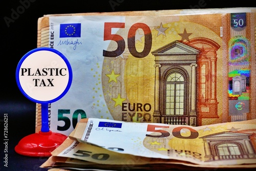 European banknotes with the sign 