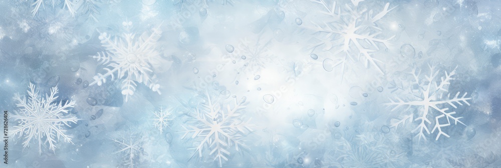 A Serene Snowflake Pattern With Intricate, Background Image, Background For Banner, HD A Serene Snowflake Pattern With Intricate, Background Image, Background For Banner, HD