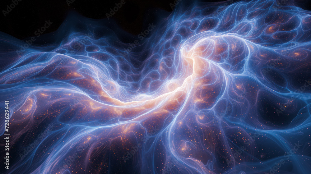 ethereal beauty of a dynamic and flowing energy pattern, illuminated with a radiant glow that highlights the intricate details and contours ethereal beauty of a dynamic and flowing energy pattern, illuminated with a radiant glow that highlights the intricate details and contours