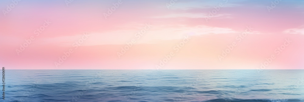 A Tranquil Seaside Sunset Gradient Background, Background Image, Background For Banner, HD