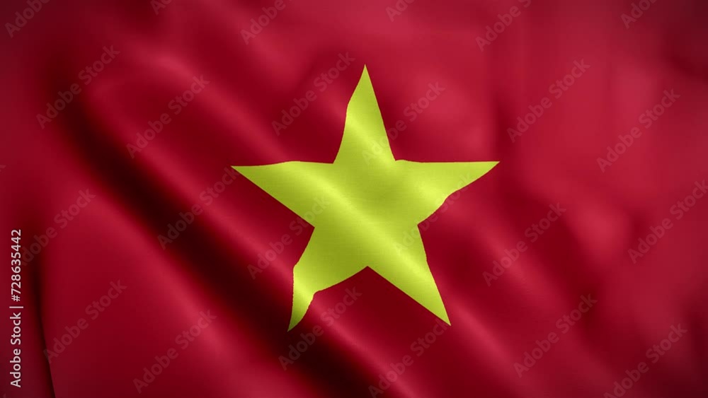 Vietnam waving flag, Flag of Vietnam Animation, Vietnamese Flag Closeup, 4k Vietnamese Flag Waving Animation Vietnam waving flag, Flag of Vietnam Animation, Vietnamese Flag Closeup, 4k Vietnamese Flag Waving Animation
