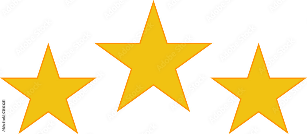 Star shape. Star icon. 5 Five Stars customer product rating review flat icon for apps and websites. Yellow star Rating symbol vector. Star shape. Star icon. 5 Five Stars customer product rating review flat icon for apps and websites. Yellow star Rating symbol vector.