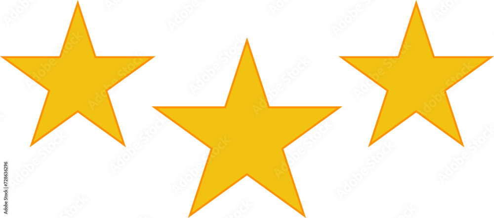 Star shape. Star icon. 5 Five Stars customer product rating review flat icon for apps and websites. Yellow star Rating symbol vector. Star shape. Star icon. 5 Five Stars customer product rating review flat icon for apps and websites. Yellow star Rating symbol vector.