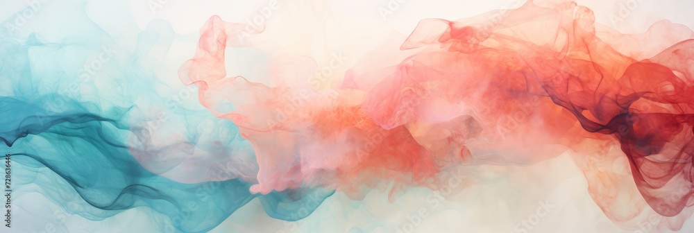 An Abstract Watercolor Wash With Soft Blend, Background Image, Background For Banner, HD