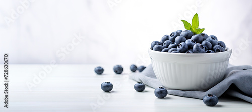 Delicious Bowl of Blueberri...