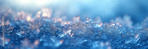 Delicate Translucent Frozen Waterfall, Background Image, Background For Banner, HD